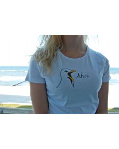 T-Shirt Damen - Möwe AHOI ~ Bio Baumwolle