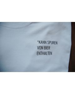 T-Shirt Herren - *Kann Spuren von Bier enthalten ~ Bio Baumwolle